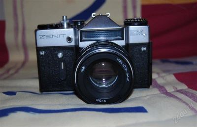Лот: 1005859. Фото: 1. Фотоапарат пленочный Зенит ЕМ... Плёночные зеркальные
