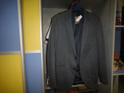 Лот: 19454676. Фото: 1. Стильный мужской приталенный пиджак... Пиджаки