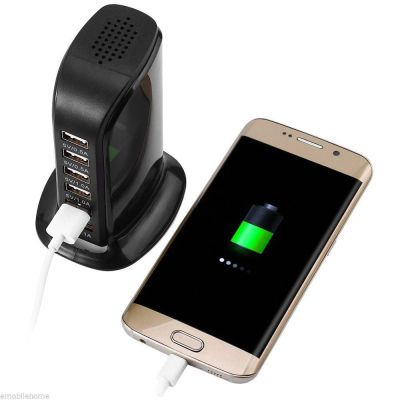 Лот: 8787864. Фото: 1. Зарядное устройство 6 x USB 6A... Зарядные устройства, блоки питания для бытовой техники