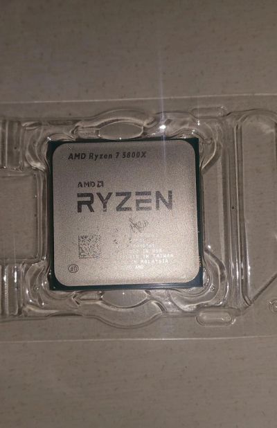 Лот: 24666200. Фото: 1. Процессор AMD Ryzen 7 5800X. Процессоры