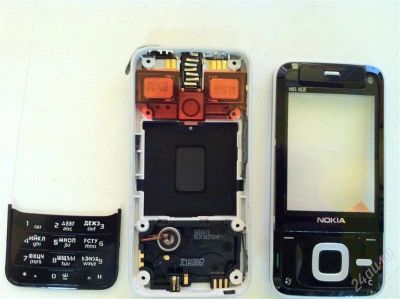 Лот: 1175569. Фото: 1. Корпус оригинал Nokia N81 8gb... Корпуса, клавиатуры, кнопки