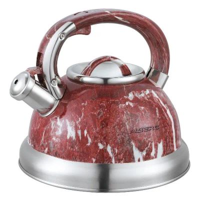Лот: 25339709. Фото: 1. Чайник со свистком ALBERG 3 л... Чайники, заварники, турки