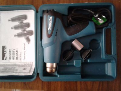 Лот: 10923110. Фото: 1. Строительный фен Makita HG5012... Электроинструмент