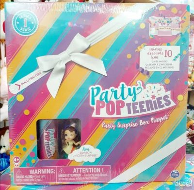 Лот: 17691425. Фото: 1. Pop Teenies игровой набор(брюнетка... Подарки на Новый год