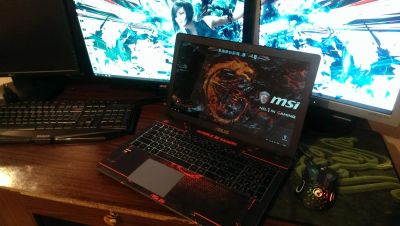 Лот: 7223873. Фото: 1. Мощный игровой ультрабук Asus... Ноутбуки