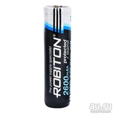 Лот: 15431880. Фото: 1. Аккумулятор Robiton 3.7v 2600mAh... Батарейки, аккумуляторы, элементы питания