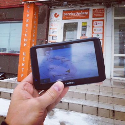 Лот: 16647984. Фото: 1. GPS-Навигатор Texet TN-610 HD... GPS-навигаторы