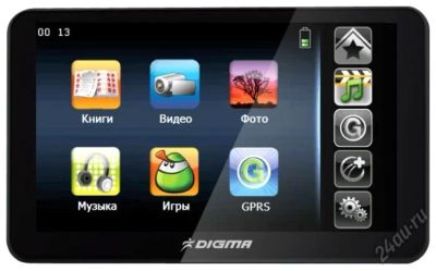 Лот: 5607712. Фото: 1. Автомобильный навигатор GPS Digma... GPS-навигаторы