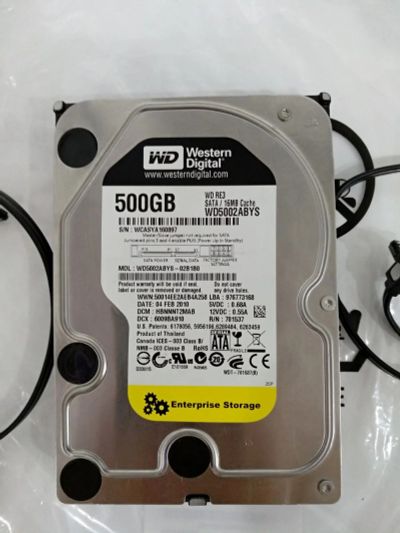 Лот: 16815112. Фото: 1. Жесткий диск WD SATA-II 500Gb... Жёсткие диски (HDD)