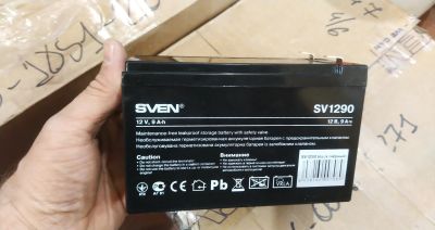Лот: 16135395. Фото: 1. АКБ для ИБП Sven sv1290 9ач. ИБП, аккумуляторы для ИБП