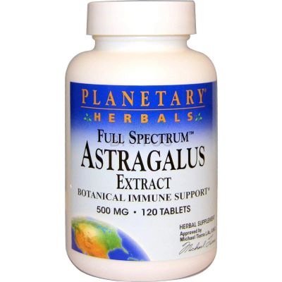 Лот: 14325071. Фото: 1. Planetary Herbals, Экстракт астрагала... Спортивное питание, витамины
