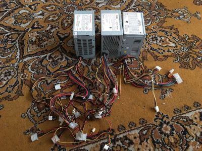 Лот: 13350746. Фото: 1. Блоки питания 3 шт linkworld 350... Корпуса, блоки питания