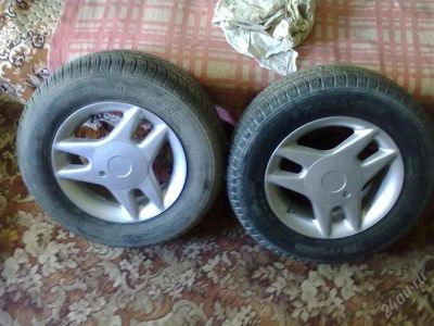 Лот: 1055872. Фото: 1. 2 летних шины 175/70r13 кама-205. Шины