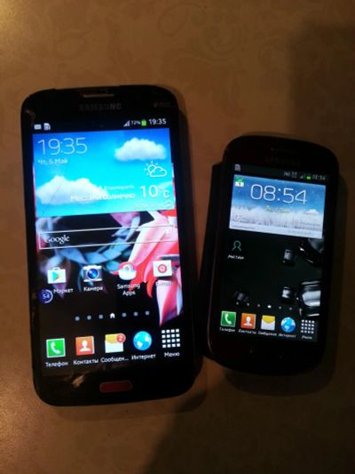 Лот: 7476867. Фото: 1. Samsung Mega 5.8 и mini 3 одним... Смартфоны