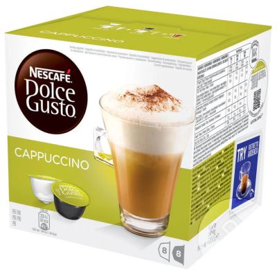 Лот: 11293789. Фото: 1. капсулы Nescafe Dolce Gusto Cappuccino... Чай, кофе, какао