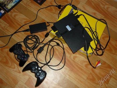 Лот: 328616. Фото: 1. Офигенная sony playstation 2... Игровые приставки, консоли