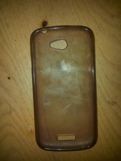 Лот: 7166605. Фото: 1. Селиконовый бампер htc one s. Чехлы, бамперы