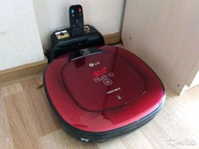 Лот: 14475169. Фото: 1. Робот-пылесос LG hom-bot VR6270LVM. Пылесосы, паровые швабры