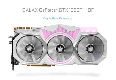 Лот: 9879096. Фото: 1. GALAX/KFA2 GeForce GTX1080Ti HOF... Видеокарты
