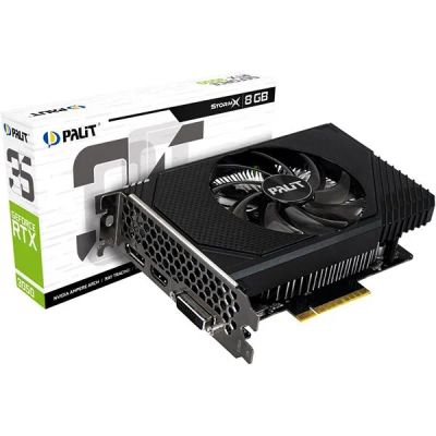Лот: 25269949. Фото: 1. Видеокарта Palit GeForce RTX 3050... Видеокарты
