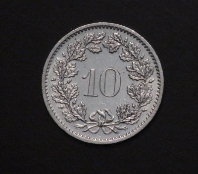 Лот: 3954444. Фото: 1. 10 раппен. Швейцария. 1983 г... Европа