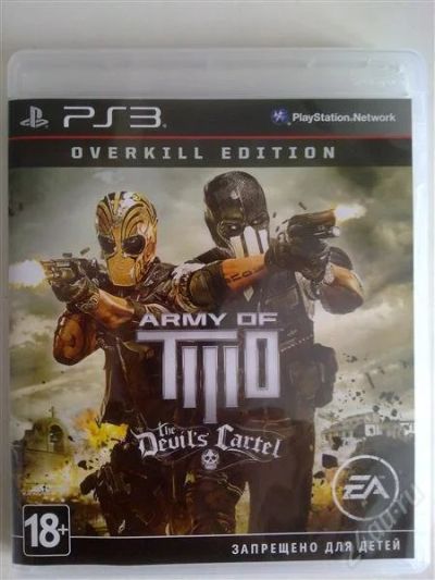 Лот: 2681838. Фото: 1. PS3 - ARMY OF TWO. THE DEVILS... Игры для консолей