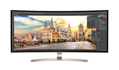 Лот: 12461788. Фото: 1. Монитор LG 38UC99 38 дюймов. Почти... ЖК-мониторы