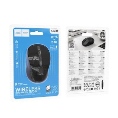 Лот: 25747528. Фото: 1. Мышь беспроводная Hoco GM41 Bluetooth... Клавиатуры и мыши
