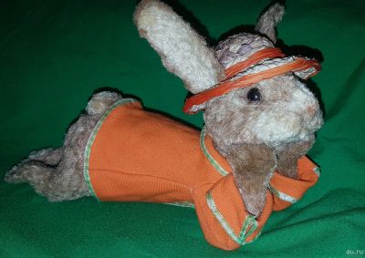 Лот: 15902791. Фото: 1. Пасхальный Кролик в пальто. Игрушки