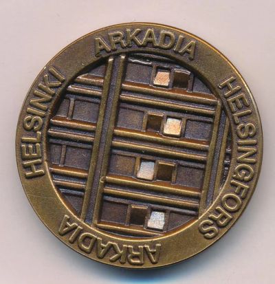 Лот: 7300489. Фото: 1. Финляндия Медаль банк FBF D -... Сувенирные