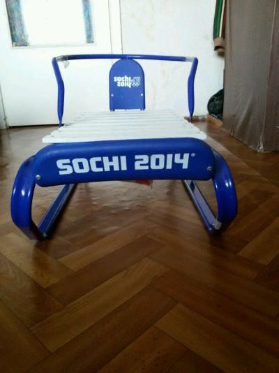 Лот: 8499306. Фото: 1. Санки sochi 2014 новые не катались. Коляски