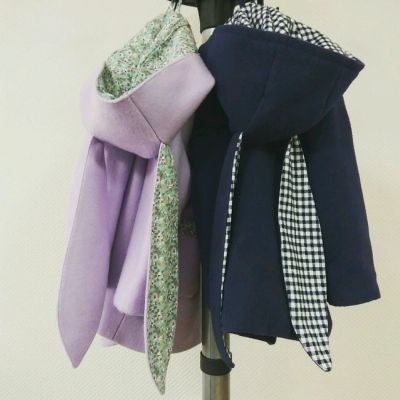 Лот: 9129009. Фото: 1. Пальто зайка, р. 98. Верхняя одежда