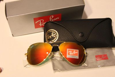 Лот: 4063183. Фото: 1. Солнцезащитные очки Ray Ban Aviator... Очки солнцезащитные
