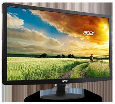 Лот: 9671542. Фото: 1. Большой тонкий ЖК LED-монитор... ЖК-мониторы