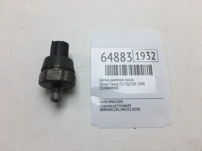 Лот: 20403455. Фото: 1. Датчик давления масла Nissan Teana... Электрооборудование