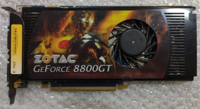 Лот: 18625269. Фото: 1. Zotac GeForce 8800GT 512MB , б... Видеокарты