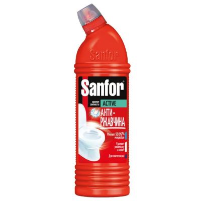 Лот: 24108953. Фото: 1. Средство для унитаза Sanfor, WC... Бытовая химия