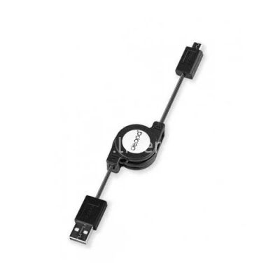 Лот: 12887777. Фото: 1. USB кабель micro USB 0.8м с автосмотокой... Дата-кабели, переходники