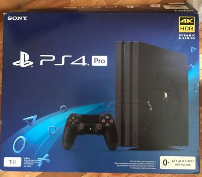 Лот: 11602058. Фото: 1. Sony PlayStation 4 Pro 1 tb последняя... Игровые приставки, консоли