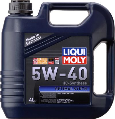 Лот: 8829976. Фото: 1. Масло моторное Liqui Moly HC-Synthese... Масла, жидкости