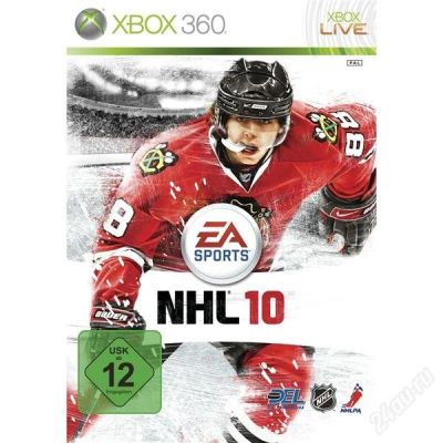 Лот: 1130707. Фото: 1. NHL 10 xbox 360 (на русском языке... Игры для консолей