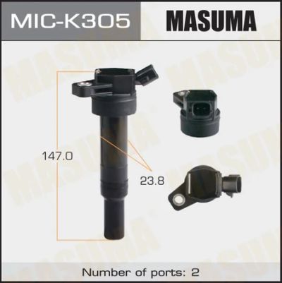 Лот: 18589749. Фото: 1. Катушка зажигания masuma ix35... Электрооборудование