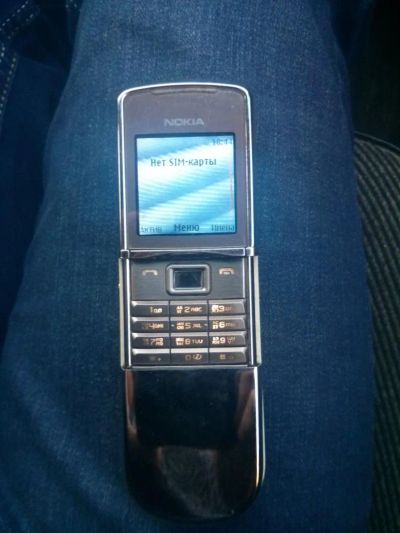Лот: 4484435. Фото: 1. nokia 8800 оригинал серебрянный. Смартфоны