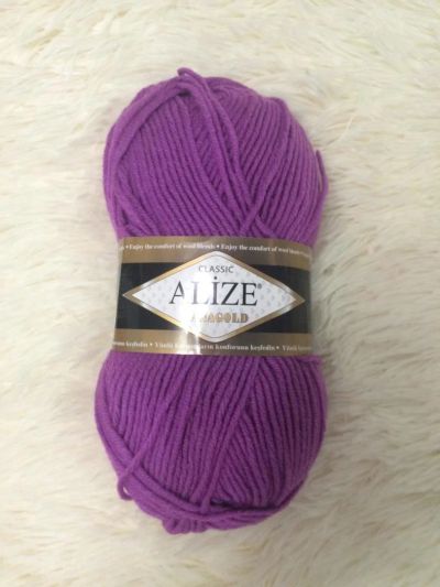 Лот: 9848974. Фото: 1. Пряжа Alize Lanagold 49% шерсть... Ткани, нитки, пряжа