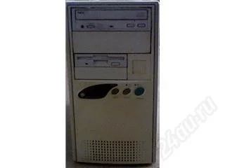 Лот: 120933. Фото: 1. Корпус + флопик + CD ROM + блок... Корпуса, блоки питания