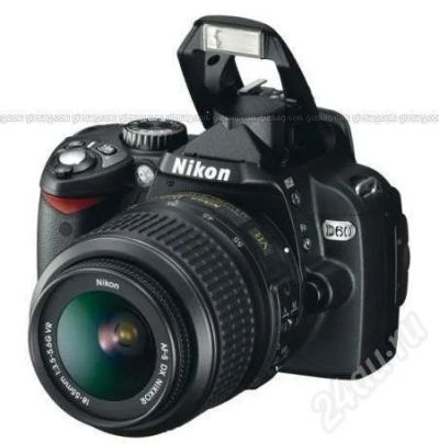 Лот: 695537. Фото: 1. Продам Nikon d60. Цифровые зеркальные