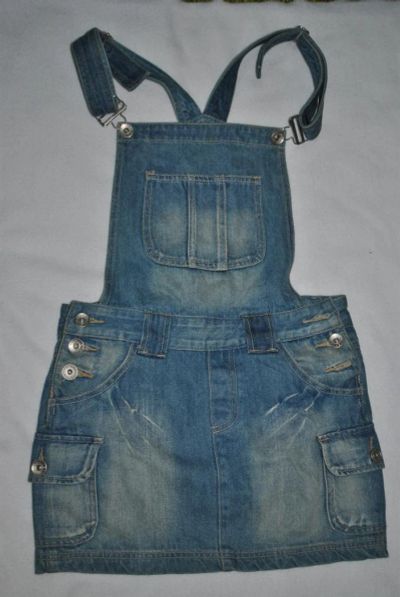 Лот: 3311872. Фото: 1. Сарафан джинсовый 42-44. Обмен. Другое (женская одежда)