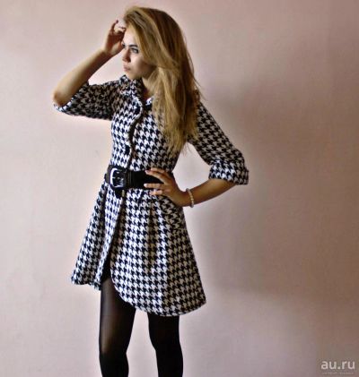 Лот: 7108002. Фото: 1. Демисезонное пальто "Chloe", ткань... Верхняя одежда