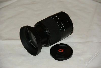 Лот: 214020. Фото: 1. оптика для Sony альфа + 2 фильтра... Цифровые зеркальные