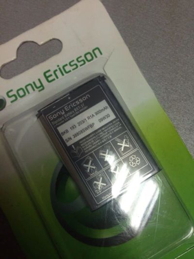 Лот: 6601223. Фото: 1. Аккумулятор Sony Ericsson BST-37. Аккумуляторы